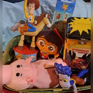 Pixar Collectibles Lot — Toy Story, The Incredibles, Luca, Coco